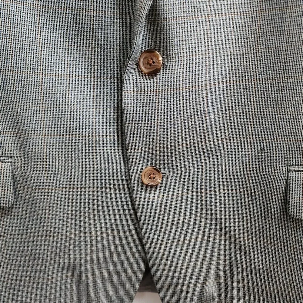 X2 Lauren Ralph Lauren LRL Blazer Sport Coat Suit‎ Jackets Beige/Gray Size 46/48